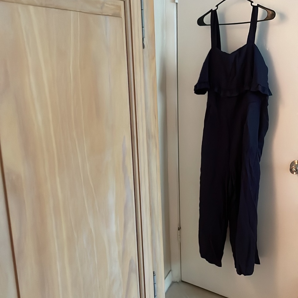 Brand new Eloquii navy blue jumper